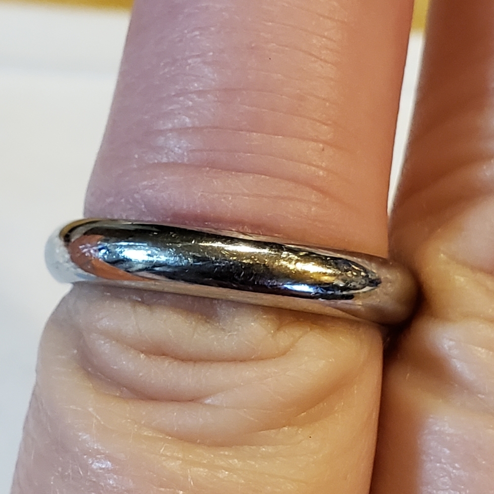 Stainless Steel Milor Italy ring size 6
